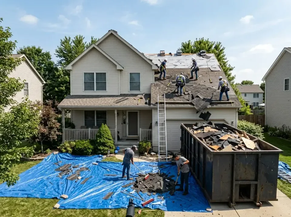 roof-replacement-debris-remova-004 — frequently asked questions, Cheapest Dumpster Rentals in Midway South, TX